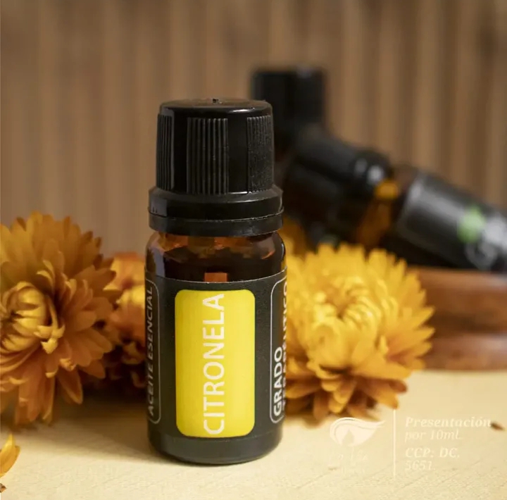 Aceite esencial Citronela. 